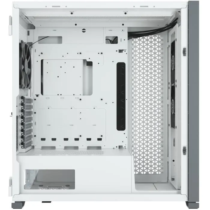 Corsair CC-9011219-WW Boîtier PC ATX Full-Tower 7000D Airflow avec Panneau Latéral en Verre Trempé - Blanc
