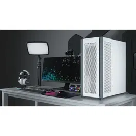 Corsair CC-9011219-WW Boîtier PC ATX Full-Tower 7000D Airflow avec Panneau Latéral en Verre Trempé - Blanc