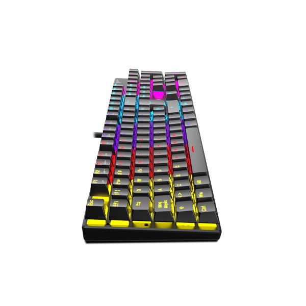 Krom Kasic NXKROMKASIC Clavier Gaming Mécanique RGB Switches Red 105 Touches Anti-Ghosting USB Krom Kasic NXKROMKASIC Clavier Gaming Mécanique RGB Switches Red 105 Touches Anti-Ghosting USB