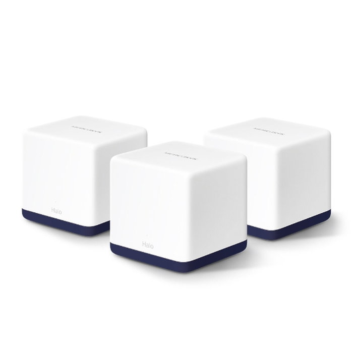 Mercusys by TP-LINK Routeur WiFi Mesh Halo H50G (Pack de 3) - Dual-Band, Couverture Domestique