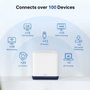 Mercusys by TP-LINK Routeur WiFi Mesh Halo H50G (Pack de 3) - Dual-Band, Couverture Domestique