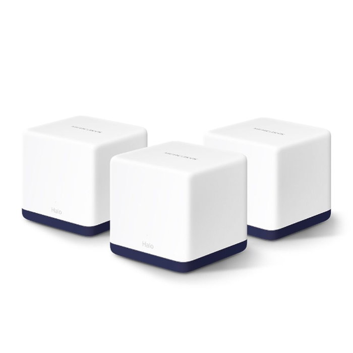 Mercusys by TP-LINK Routeur WiFi Mesh Halo H50G (Pack de 3) - Dual-Band, Couverture Domestique