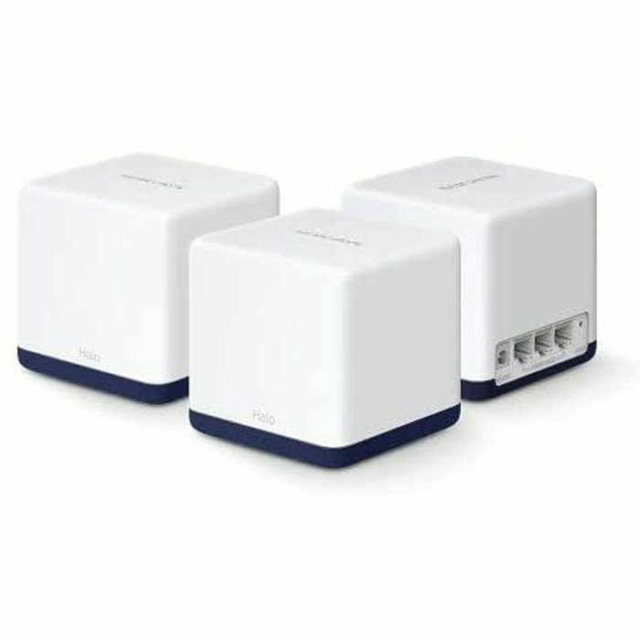 Mercusys by TP-LINK Routeur WiFi Mesh Halo H50G (Pack de 3) - Dual-Band, Couverture Domestique