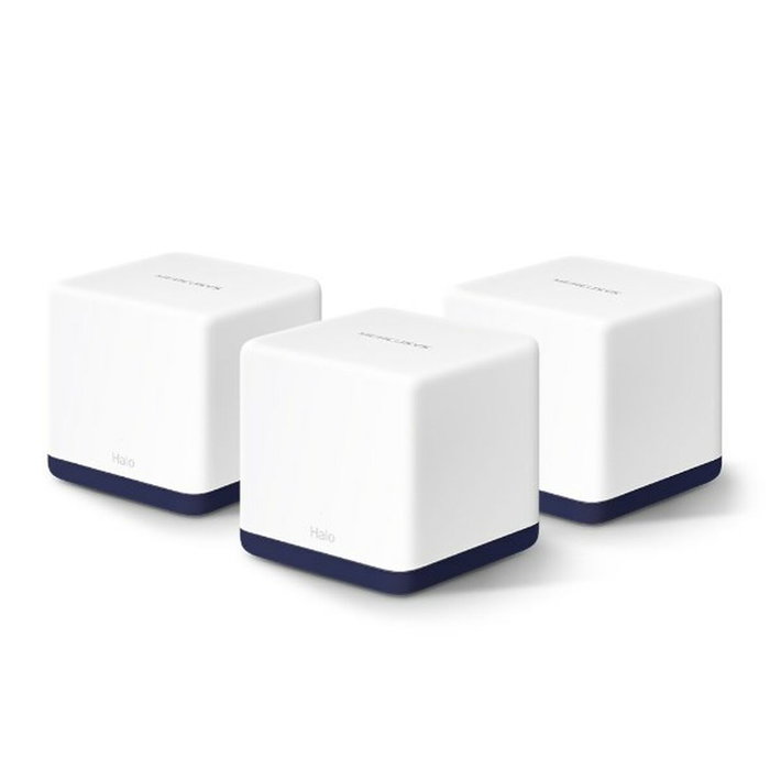 Mercusys by TP-LINK Routeur WiFi Mesh Halo H50G (Pack de 3) - Dual-Band, Couverture Domestique