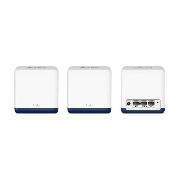 Mercusys by TP-LINK Routeur WiFi Mesh Halo H50G (Pack de 3) - Dual-Band, Couverture Domestique