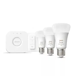 Philips Hue Kit de démarrage Hue White & Color Ambiance - 3 ampoules E27 et télécommande