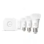 Philips Hue Kit de démarrage Hue White & Color Ambiance - 3 ampoules E27 et télécommande
