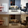 Philips Hue Kit de démarrage 3 ampoules LED intelligentes blanches E27 avec télécommande 9,5W