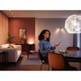 Philips Hue Kit de démarrage 3 ampoules LED intelligentes blanches E27 avec télécommande 9,5W