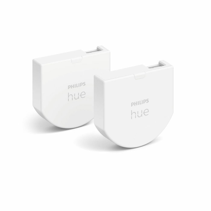 Philips Hue Module d'interrupteur mural - Pack de 2 - Blanc