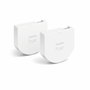 Philips Hue Module d'interrupteur mural - Pack de 2 - Blanc