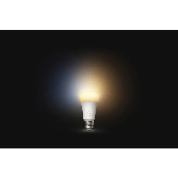 Philips Hue Ampoule LED Connectée E27 White Ambiance, Équivalent 100W 1600 lumen, Compatible Bluetooth, Alexa, Google Assistant, Apple HomeKit