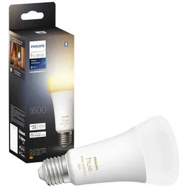 Philips Hue Ampoule LED Connectée E27 White Ambiance, Équivalent 100W 1600 lumen, Compatible Bluetooth, Alexa, Google Assistant, Apple HomeKit