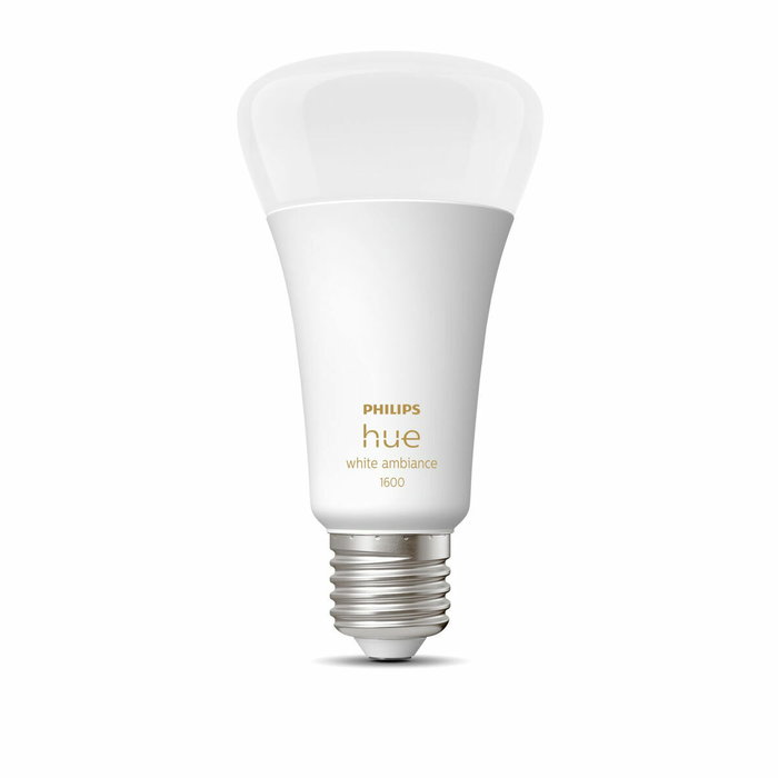 Philips Hue White Ambiance E27 1600 Lumens, Équivalent 100W Philips Hue White Ambiance E27 1600 Lumens, Équivalent 100W