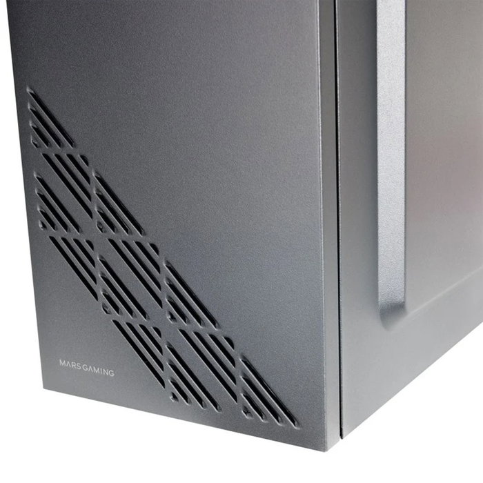 Mars Gaming MC100 Boîtier PC Semi-Tour ATX avec Ventilateur FRGB USB 3.0 Noir