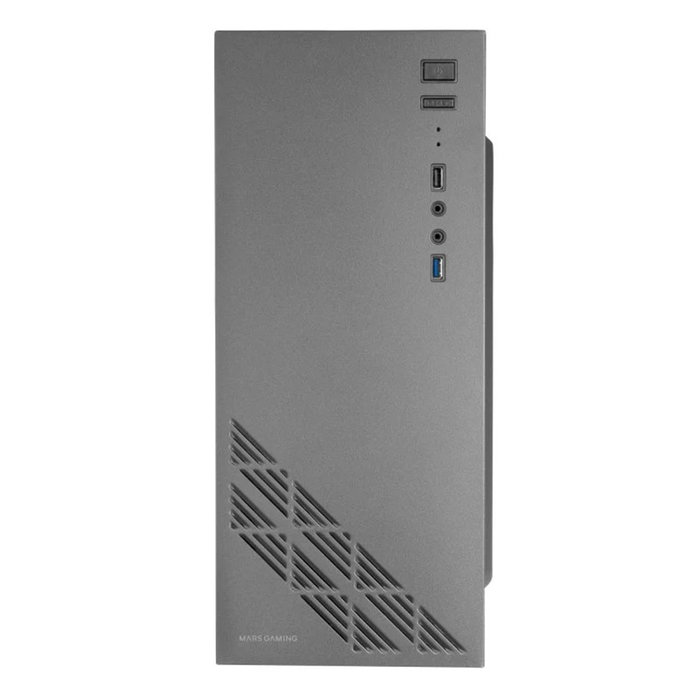 Mars Gaming MC100 Boîtier PC Semi-Tour ATX avec Ventilateur FRGB USB 3.0 Noir