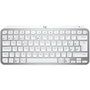 Logitech MX Keys Mini Clavier Bluetooth sans Fil Rétroéclairé Gris Pâle - Conception Minimaliste Ergonomique
