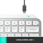 Clavier Logitech MX Keys Mini Gris Argenté Espagnol Qwerty QWERTY