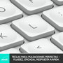 Clavier Logitech MX Keys Mini Gris Argenté Espagnol Qwerty QWERTY
