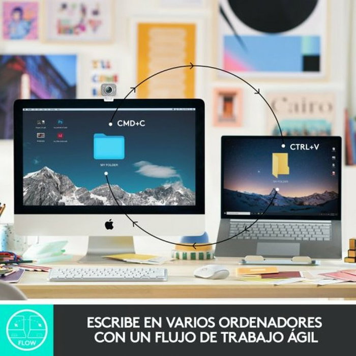 Clavier Logitech MX Keys Mini Gris Argenté Espagnol Qwerty QWERTY Clavier Logitech MX Keys Mini Gris Argenté Espagnol Qwerty QWERTY
