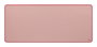 Logitech Sous-main pour bureau - Série Studio - Taille 700 x 300 mm - Résistant aux éclaboussures - Base antidérapante - Couleur Dark Rose