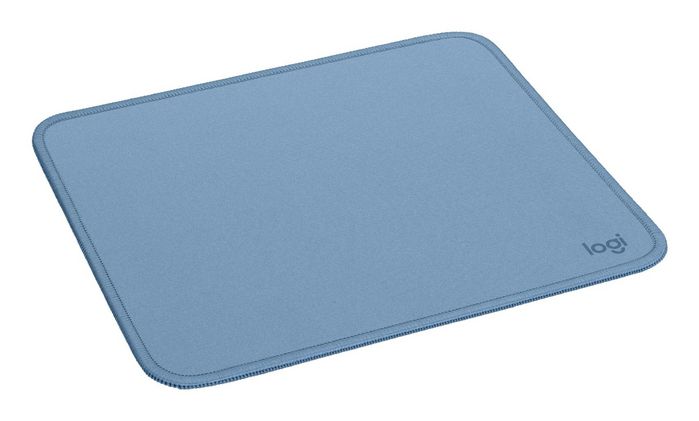 Logitech - Tapis de souris - Série Studio - Surface douce et antidérapante - Résistant aux éclaboussures - Dimensions 230 x 200 mm - Bleu gris