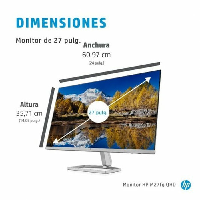 HP M27fq Moniteur QHD 27 pouces IPS Black