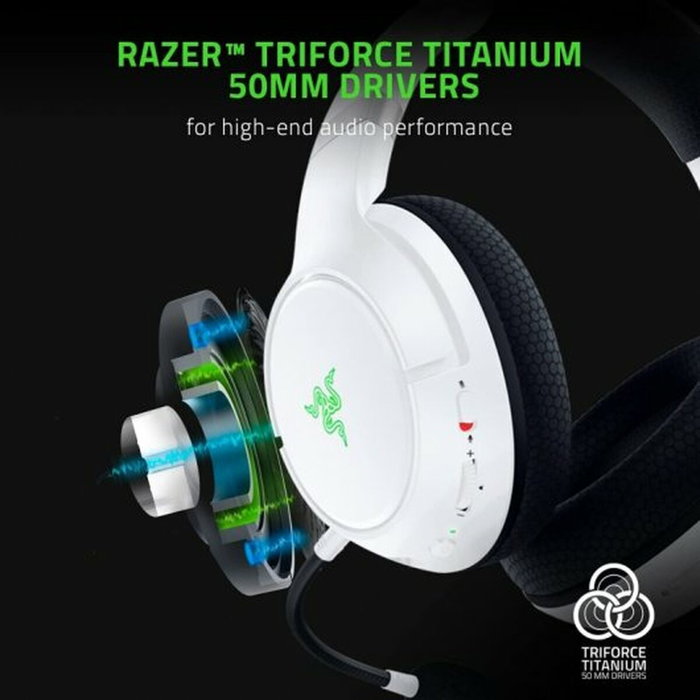 Razer Kaira Pro Xbox Headset - White / Black Razer Kaira Pro Xbox Headset - White / Black