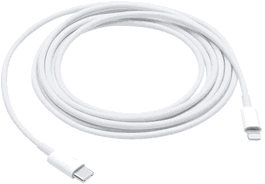 Câble USB-C vers Lightning Apple Blanc Vert 2 m