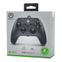 PowerA 1519265-01 Manette Filaire Officielle pour Xbox Series X/S et Xbox One, Noir - Compatible PC, câble USB 3m amovible, prise casque 3.5mm