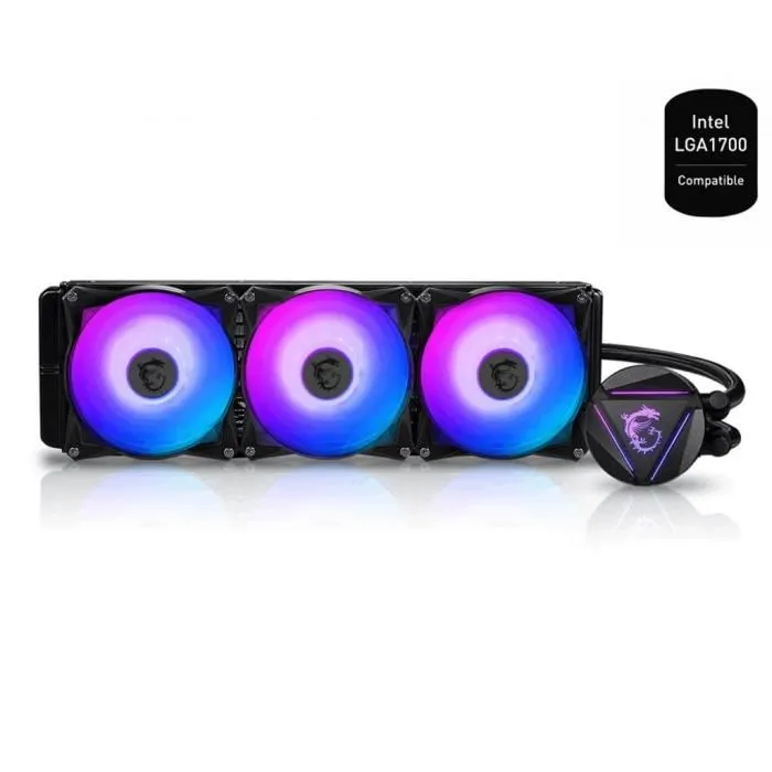 MSI MAG CORELIQUID 360R V2 Ventilateur PC Système de Refroidissement Liquide pour Processeur 306-7ZW1C41-813 360mm MSI MAG CORELIQUID 360R V2 Ventilateur PC Système de Refroidissement Liquide pour Processeur 306-7ZW1C41-813 360mm