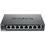 D-Link DGS-108 Switch Gigabit 8 Ports Noir