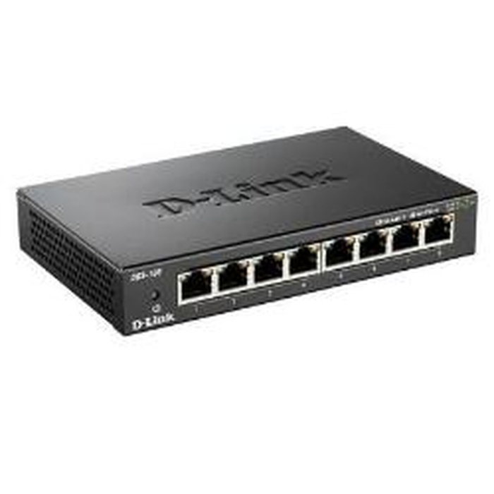 D-Link DGS-108 Switch Gigabit 8 Ports Noir