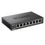 D-Link DGS-108 Switch Gigabit 8 Ports Noir