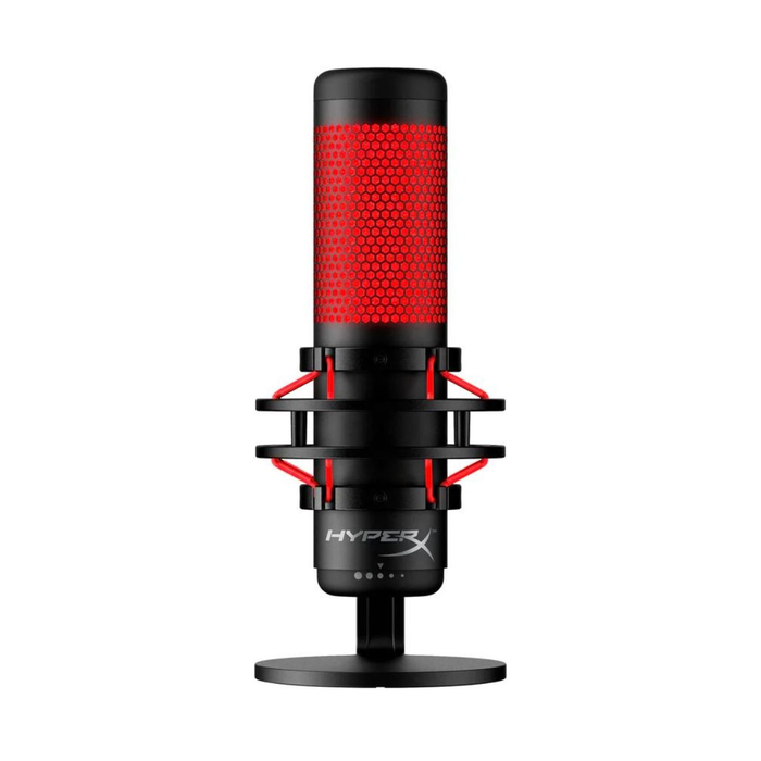 HyperX 4P5P6AA Microphone Gaming Noir avec Réduction de Bruit et Support USB HyperX 4P5P6AA Microphone Gaming Noir avec Réduction de Bruit et Support USB