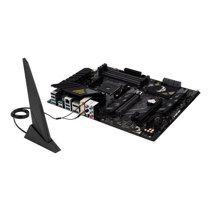 Asus TUF GAMING B550-PLUS WiFi II Carte mère AMD B550 - Wi-Fi 6, PCIe 4.0, avec composants militaires et refroidissement optimisé pour le gaming