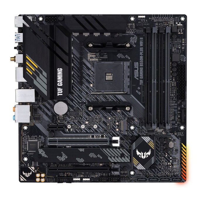 ASUS TUF GAMING B550M-PLUS WIFI II Micro ATX ASUS TUF GAMING B550M-PLUS WIFI II Micro ATX