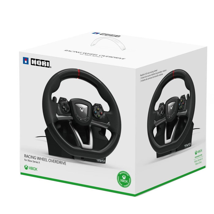 HORI Racing Wheel Overdrive Noir avec pédales HORI Racing Wheel Overdrive Noir avec pédales