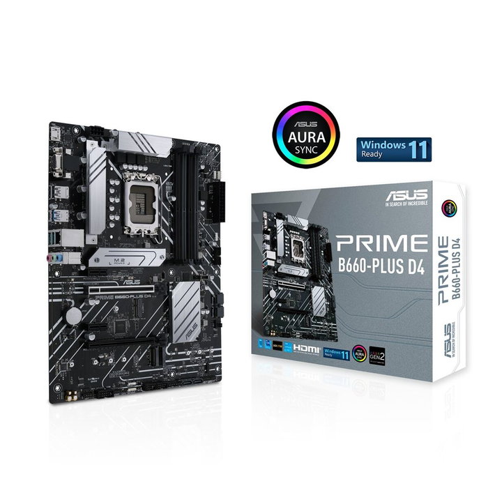 Carte Mère Asus PRIME B660-PLUS D4 LGA 1700