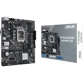 Asus Carte mère PRIME H610M-K D4 micro ATX Socket LGA 1700 Intel H610 - Mémoire DDR4, M.2, SATA, Gigabit Ethernet