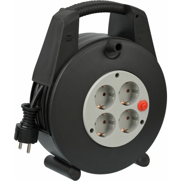 Brennenstuhl Vario Line 4 Prises 5 m Noir