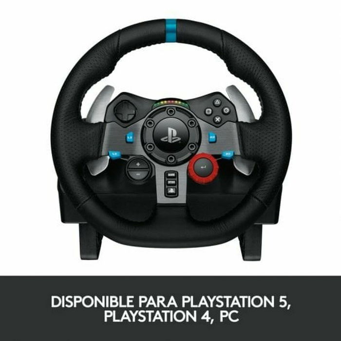 Logitech G29 Driving Force, Volant et pédales de course pour PS4 / PS5, Réf. 941-000112, Noir