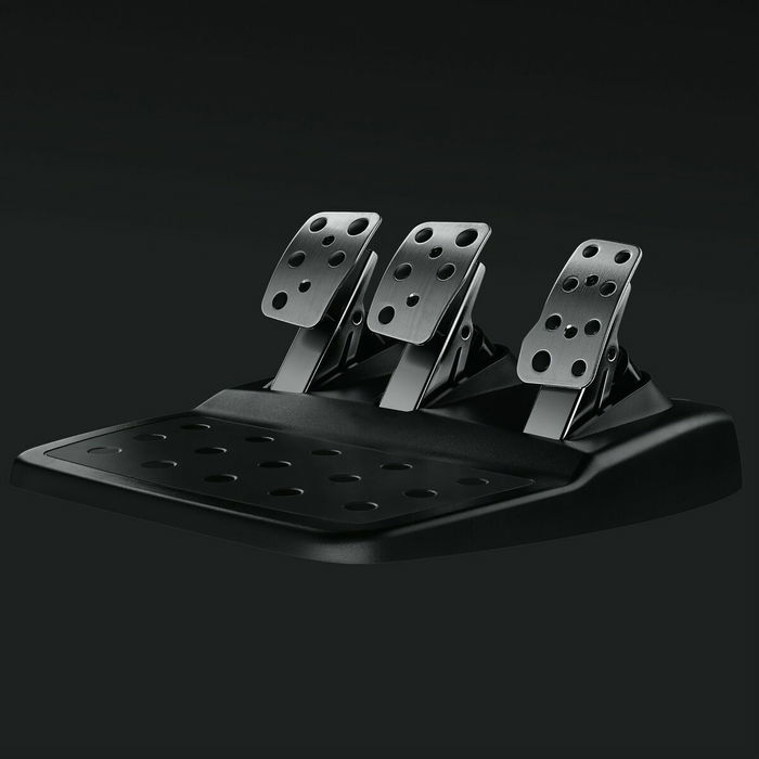 Logitech G29 Driving Force, Volant et pédales de course pour PS4 / PS5, Réf. 941-000112, Noir