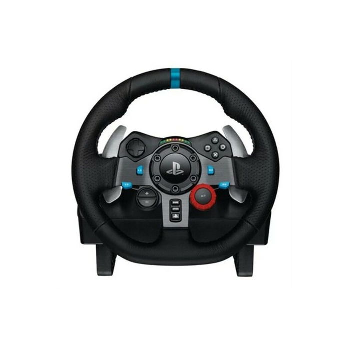 Logitech G29 Driving Force, Volant et pédales de course pour PS4 / PS5, Réf. 941-000112, Noir