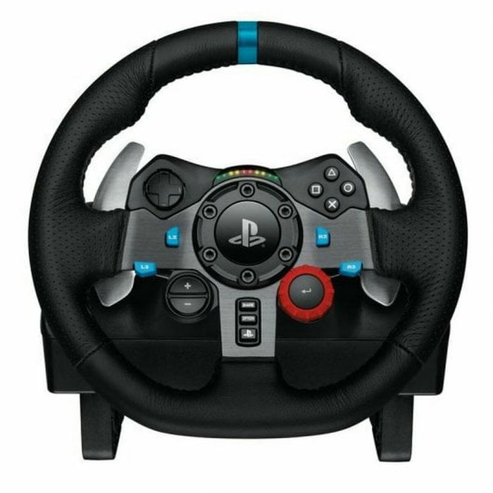 Logitech G29 Driving Force, Volant et pédales de course pour PS4 / PS5, Réf. 941-000112, Noir