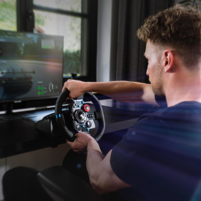 Logitech G29 Driving Force - Volant et pédales pour PlayStation 5, 4, 3 et PC Logitech G29 Driving Force - Volant et pédales pour PlayStation 5, 4, 3 et PC