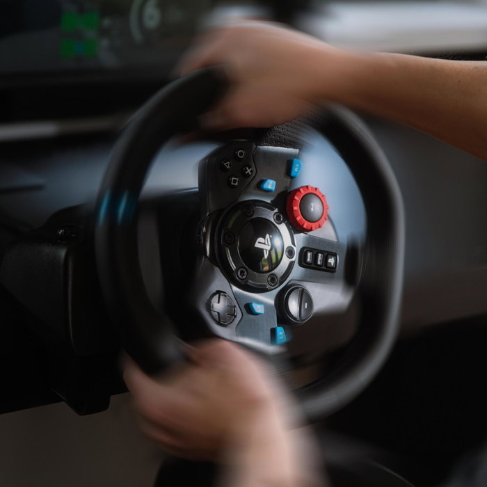Logitech G29 Driving Force - Volant et pédales pour PlayStation 5, 4, 3 et PC Logitech G29 Driving Force - Volant et pédales pour PlayStation 5, 4, 3 et PC