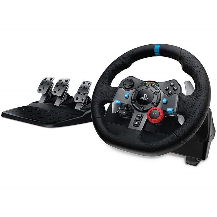 Logitech G Volant de course et pédales G29 Driving Force - Noir