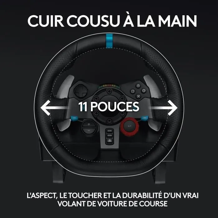 Logitech G G29 Driving Force Volant et Pédalier Noir