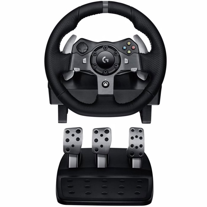 Logitech G G920 Driving Force Volant de course et pédales Noir